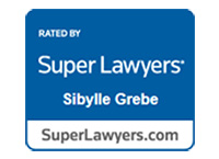 Rated by Super Lawyers Sibylle Grebe